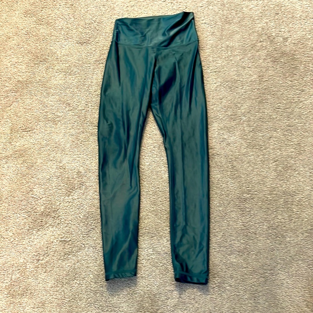 DYI High shine legging in Emerald Green size M